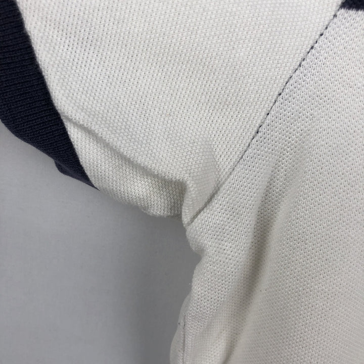 Ralph Lauren POLO RALPH LAUREN CUSTOM SLIM FIT short sleeve polo shirt men's XL equivalent cotton navy blue type Vintage Second Hand
