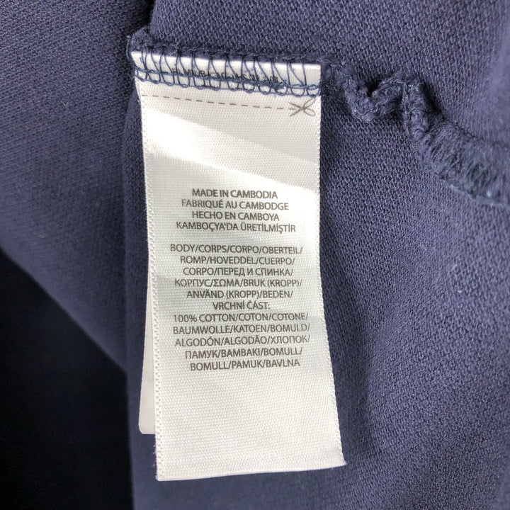 Ralph Lauren POLO RALPH LAUREN CLASSIC FIT short sleeve polo shirt men's XL equivalent cotton navy blue type Vintage Second Hand