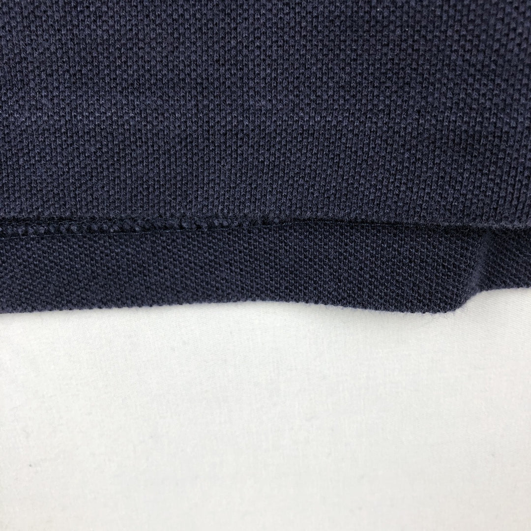 Ralph Lauren POLO RALPH LAUREN CLASSIC FIT short sleeve polo shirt men's XL equivalent cotton navy blue type Vintage Second Hand