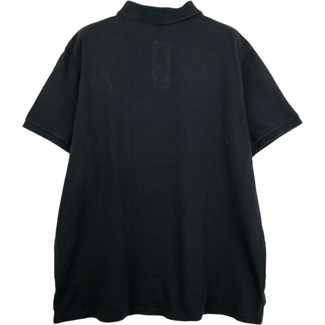 Ralph Lauren POLO RALPH LAUREN CLASSIC FIT short sleeve polo shirt men's XL equivalent cotton black type Vintage Second Hand