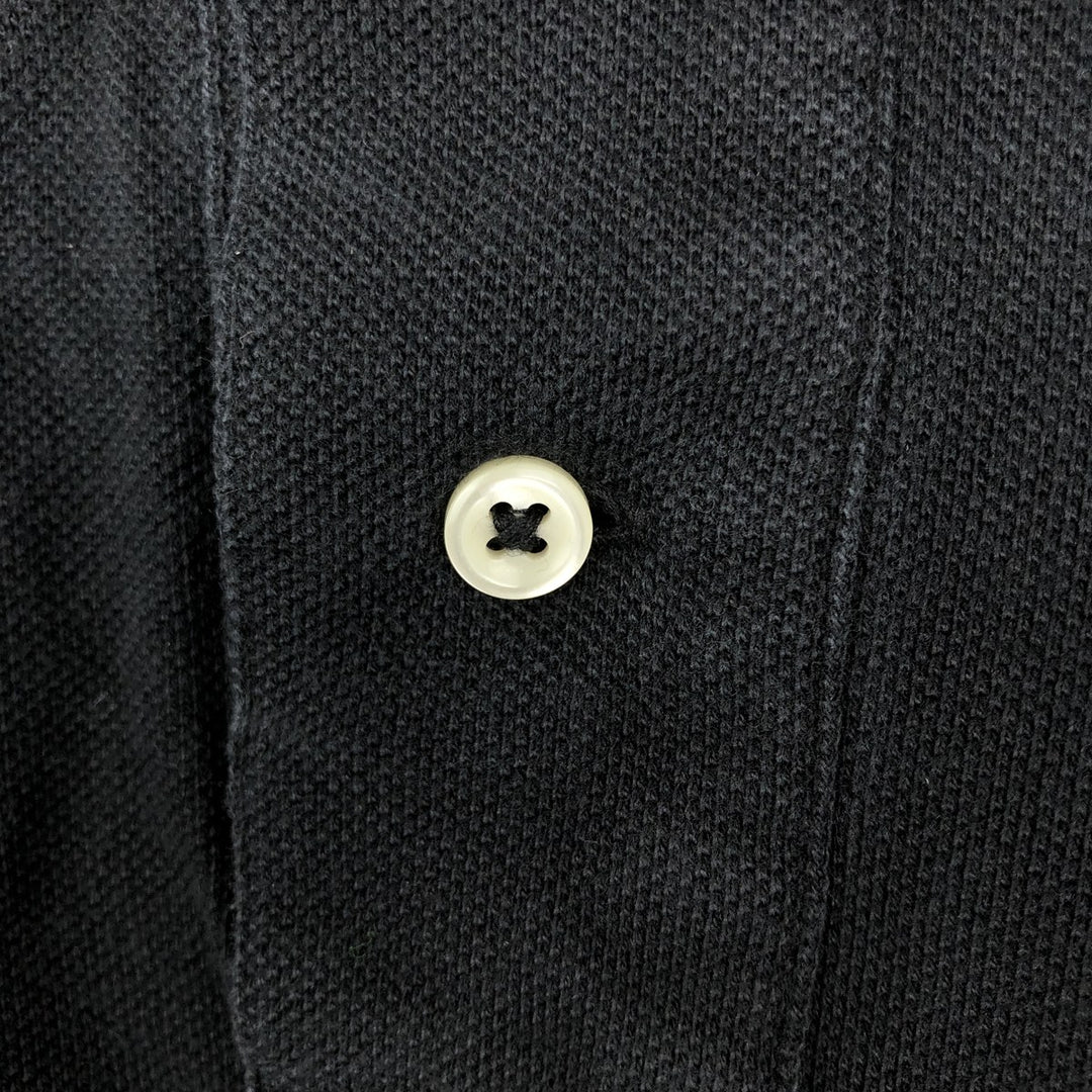 Ralph Lauren POLO RALPH LAUREN CLASSIC FIT short sleeve polo shirt men's XL equivalent cotton black type Vintage Second Hand