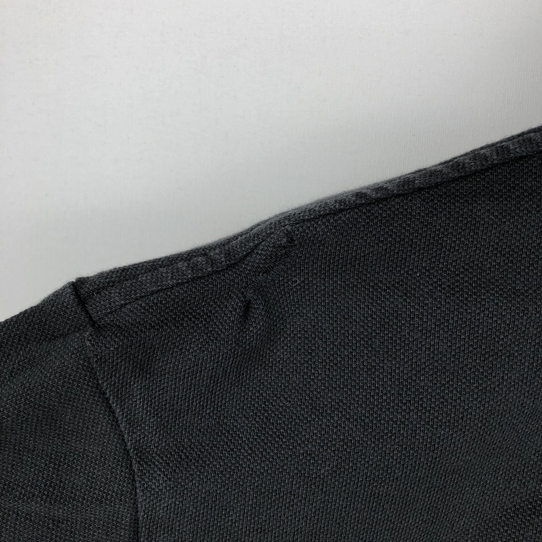 Ralph Lauren POLO RALPH LAUREN CLASSIC FIT short sleeve polo shirt men's XL equivalent cotton black type Vintage Second Hand