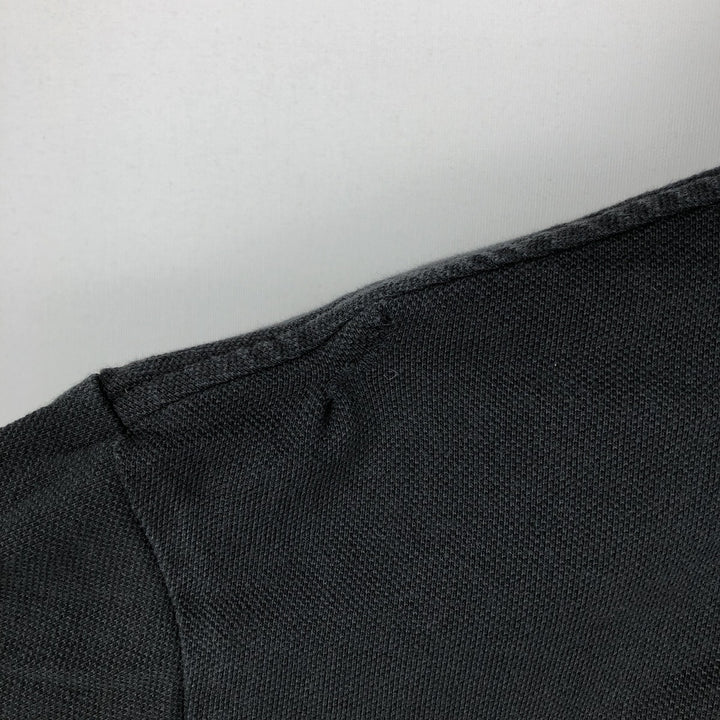Ralph Lauren POLO RALPH LAUREN CLASSIC FIT short sleeve polo shirt men's XL equivalent cotton black type Vintage Second Hand