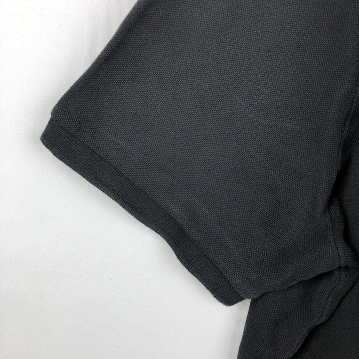 Ralph Lauren POLO RALPH LAUREN CLASSIC FIT short sleeve polo shirt men's XL equivalent cotton black type Vintage Second Hand