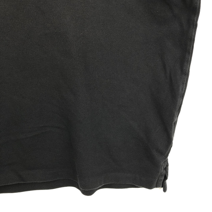 Ralph Lauren POLO RALPH LAUREN CLASSIC FIT short sleeve polo shirt men's XL equivalent cotton black type Vintage Second Hand
