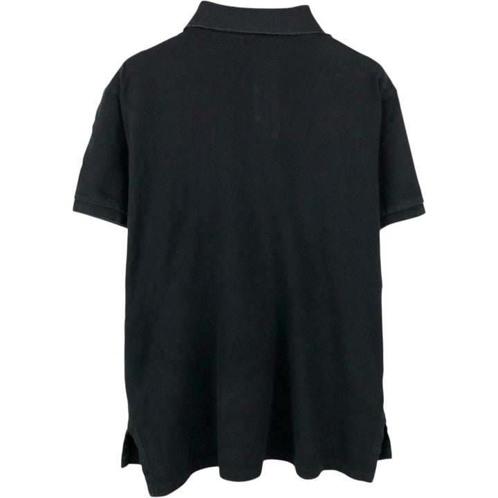 Ralph Lauren POLO RALPH LAUREN CUSTOM FIT short sleeve polo shirt men's XL equivalent cotton black type Vintage Second Hand