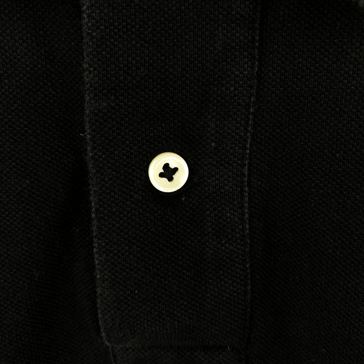 Ralph Lauren POLO RALPH LAUREN CUSTOM FIT short sleeve polo shirt men's XL equivalent cotton black type Vintage Second Hand