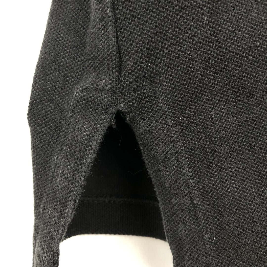 Ralph Lauren POLO RALPH LAUREN CUSTOM FIT short sleeve polo shirt men's XL equivalent cotton black type Vintage Second Hand