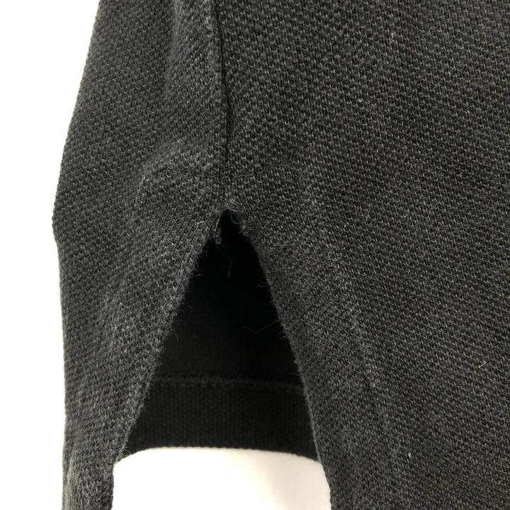 Ralph Lauren POLO RALPH LAUREN CUSTOM FIT short sleeve polo shirt men's XL equivalent cotton black type Vintage Second Hand