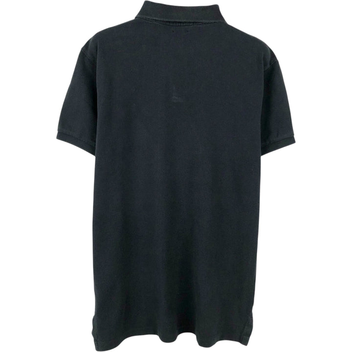 Ralph Lauren POLO RALPH LAUREN CUSTOM SLIM FIT short sleeve polo shirt men's size S cotton black type Vintage Second Hand
