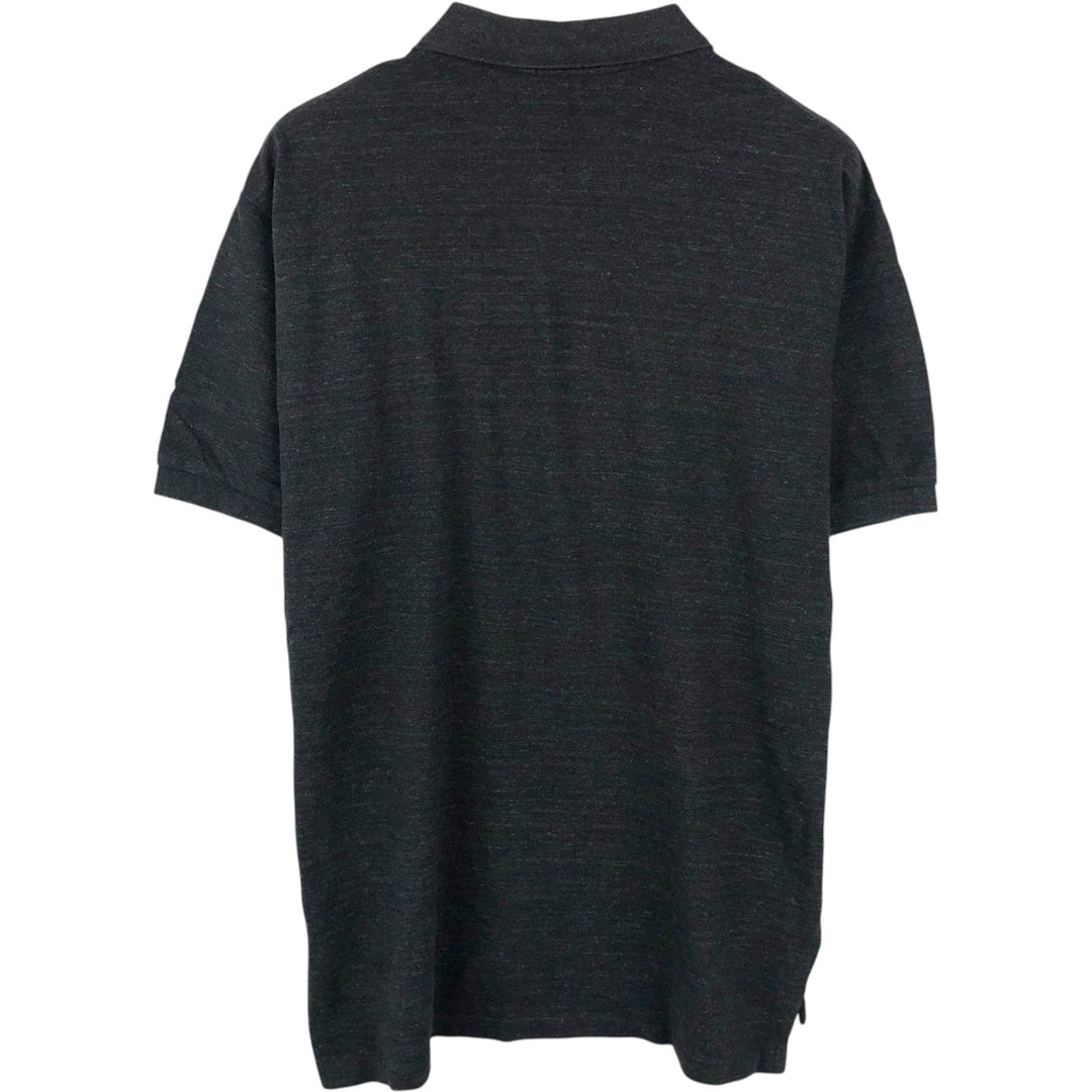 Ralph Lauren POLO RALPH LAUREN short sleeve polo shirt men's XL equivalent cotton black type Vintage Second Hand