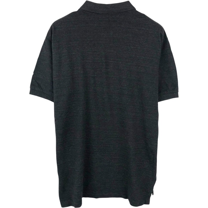 Ralph Lauren POLO RALPH LAUREN short sleeve polo shirt men's XL equivalent cotton black type Vintage Second Hand