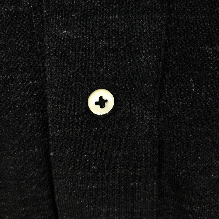 Ralph Lauren POLO RALPH LAUREN short sleeve polo shirt men's XL equivalent cotton black type Vintage Second Hand