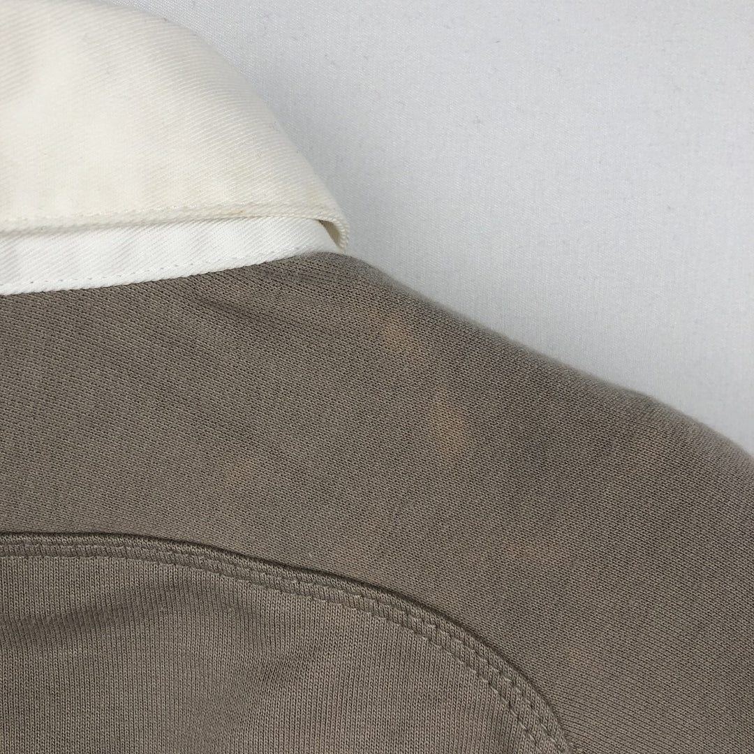 Nike FFR French Rugby Federation Short-Sleeve Rugby Shirt, Men's Size S (approx.) cotton beige type brown Vintage Second Hand