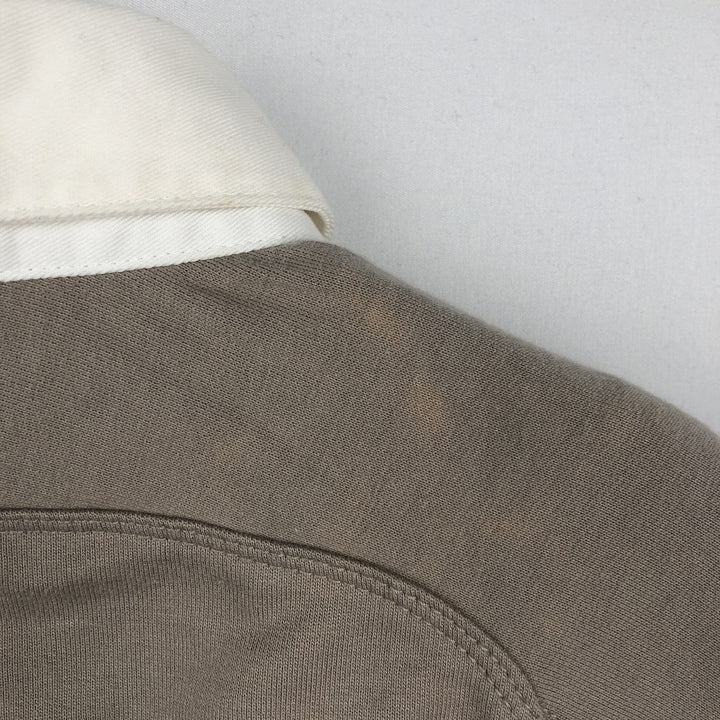 Nike FFR French Rugby Federation Short-Sleeve Rugby Shirt, Men's Size S (approx.) cotton beige type brown Vintage Second Hand