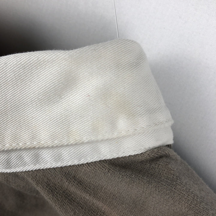 Nike FFR French Rugby Federation Short-Sleeve Rugby Shirt, Men's Size S (approx.) cotton beige type brown Vintage Second Hand