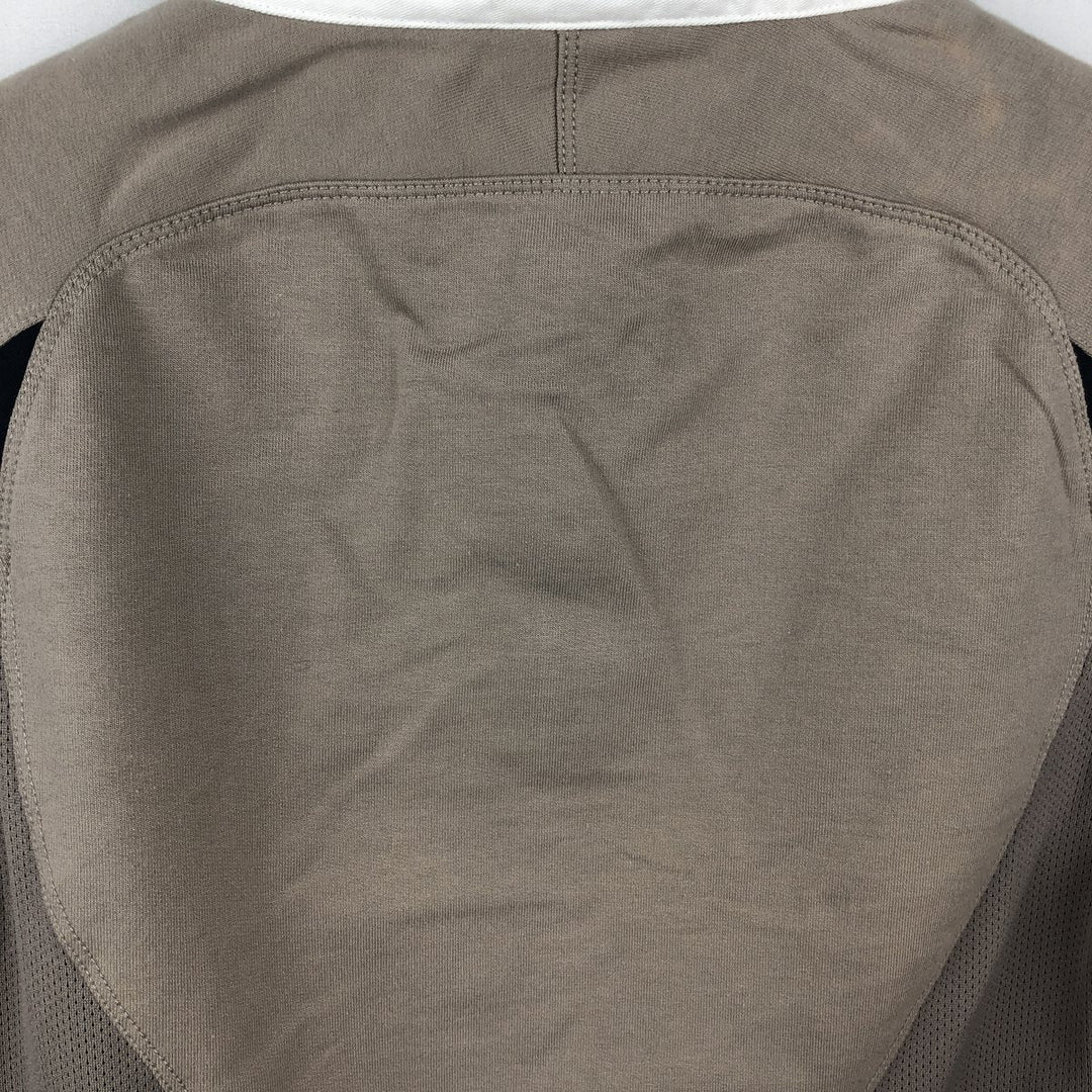 Nike FFR French Rugby Federation Short-Sleeve Rugby Shirt, Men's Size S (approx.) cotton beige type brown Vintage Second Hand