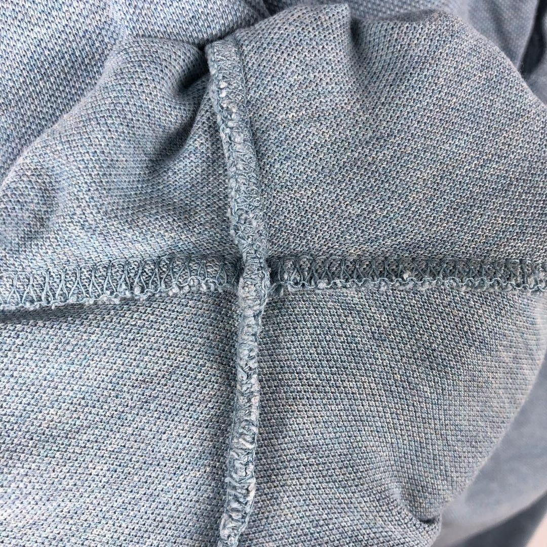 Ralph Lauren POLO RALPH LAUREN CUSTOM FIT short sleeve polo shirt men's size L cotton Blue type light blue Vintage Second Hand