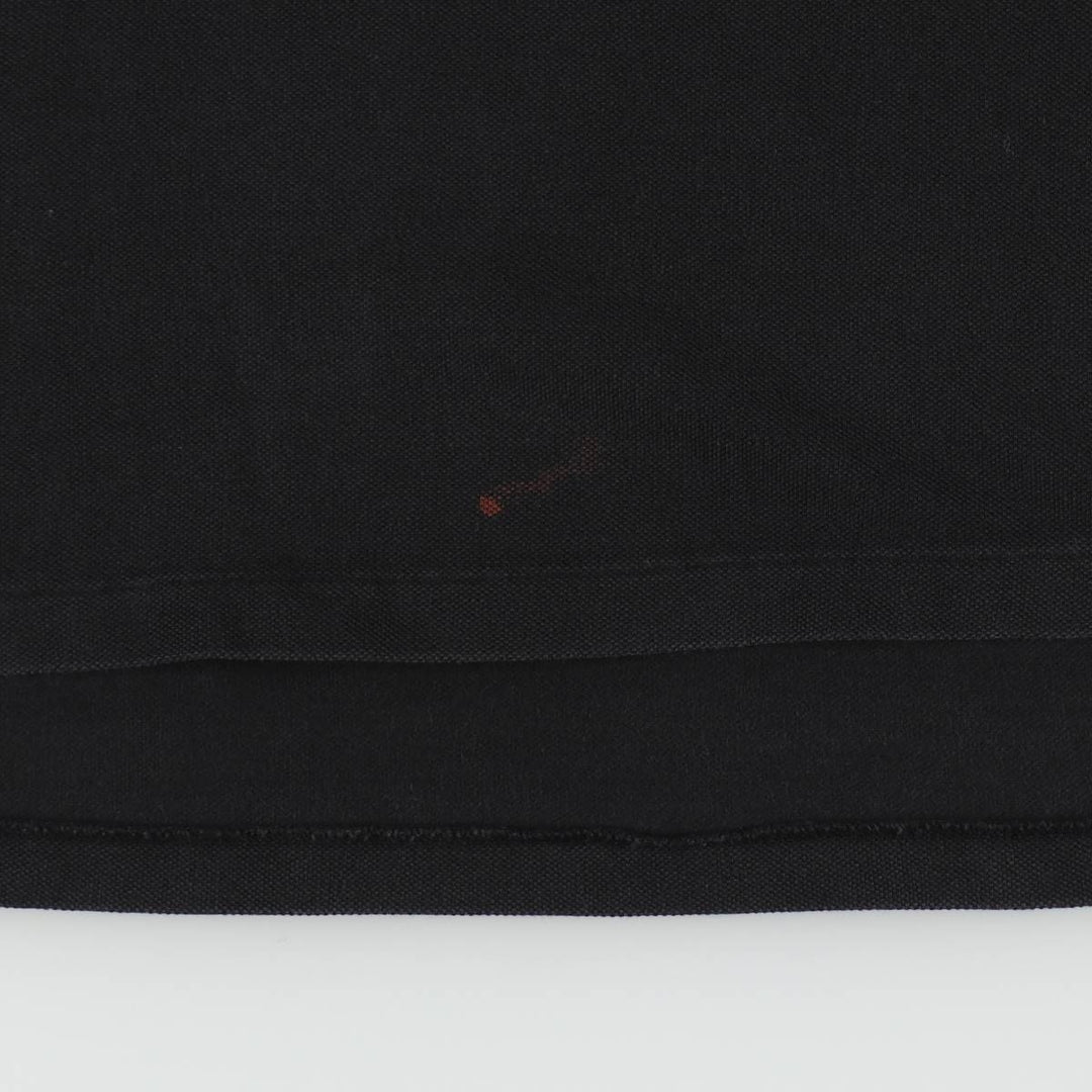 Ralph Lauren POLO RALPH LAUREN CUSTOM FIT Big Pony Short Sleeve Polo Shirt Men's L size cotton black type Vintage Second Hand