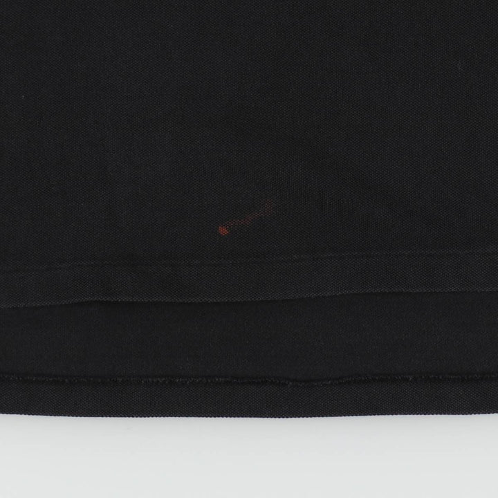 Ralph Lauren POLO RALPH LAUREN CUSTOM FIT Big Pony Short Sleeve Polo Shirt Men's L size cotton black type Vintage Second Hand