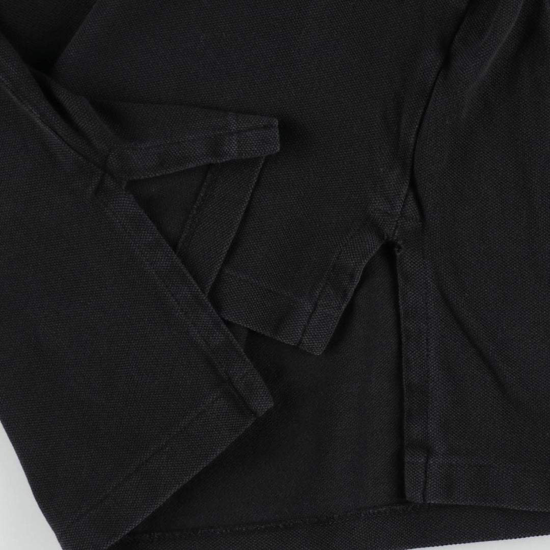 Ralph Lauren POLO RALPH LAUREN CUSTOM FIT Big Pony Short Sleeve Polo Shirt Men's L size cotton black type Vintage Second Hand