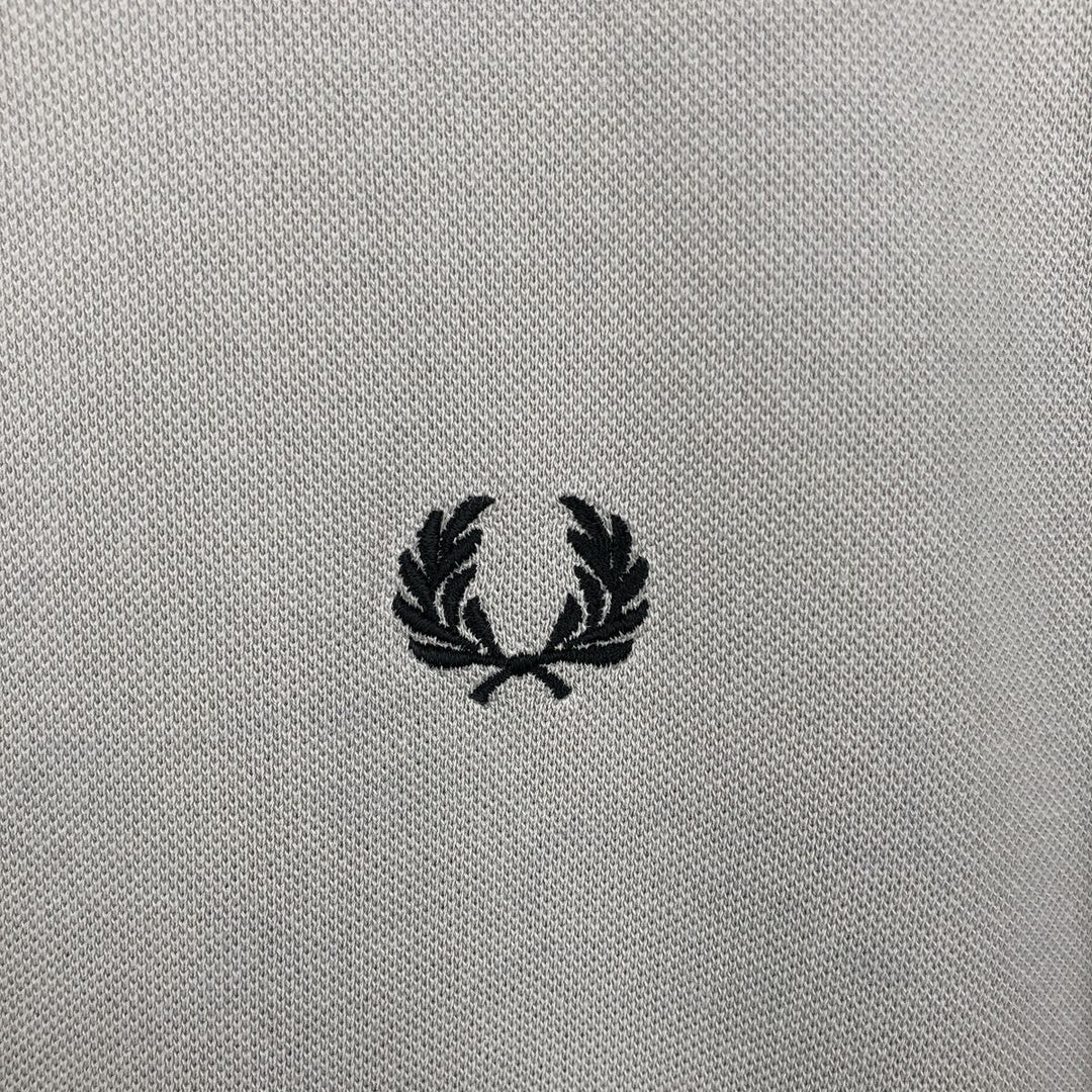 Fred Perry short-sleeved polo shirt, men's size XL cotton gray type Vintage Second Hand