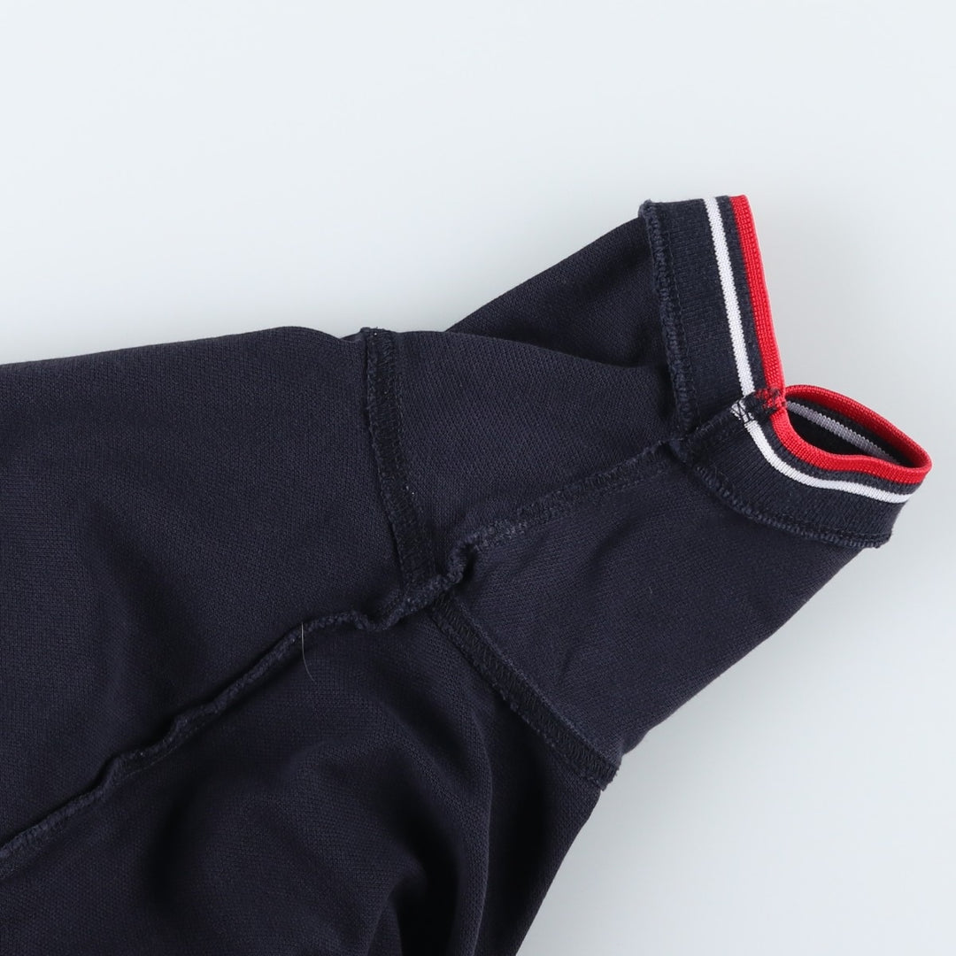 Fred Perry short-sleeved polo shirt, men's size XL cotton black type Vintage Second Hand