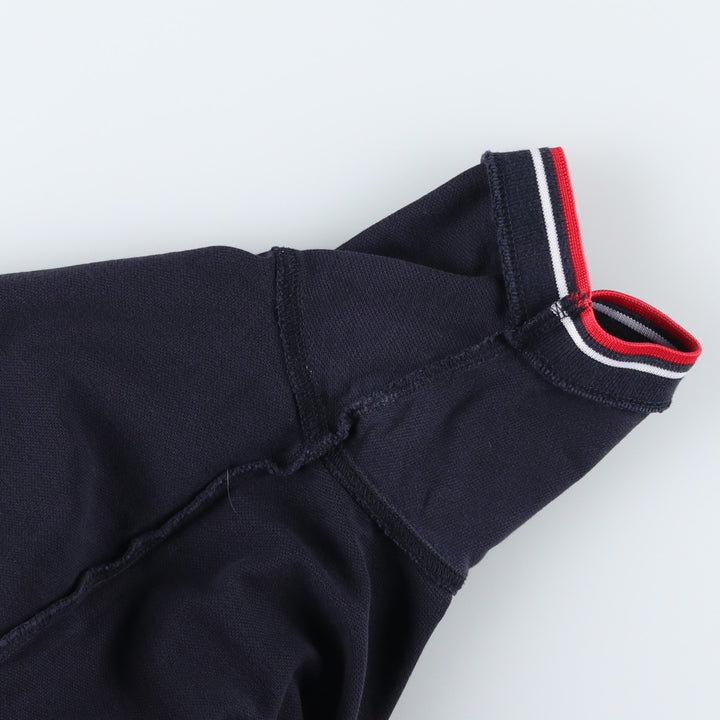 Fred Perry short-sleeved polo shirt, men's size XL cotton black type Vintage Second Hand