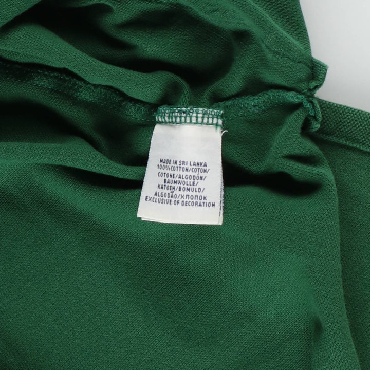 Ralph Lauren POLO RALPH LAUREN CUSTOM FIT short sleeve polo shirt men's M equivalent cotton green type Vintage Second Hand