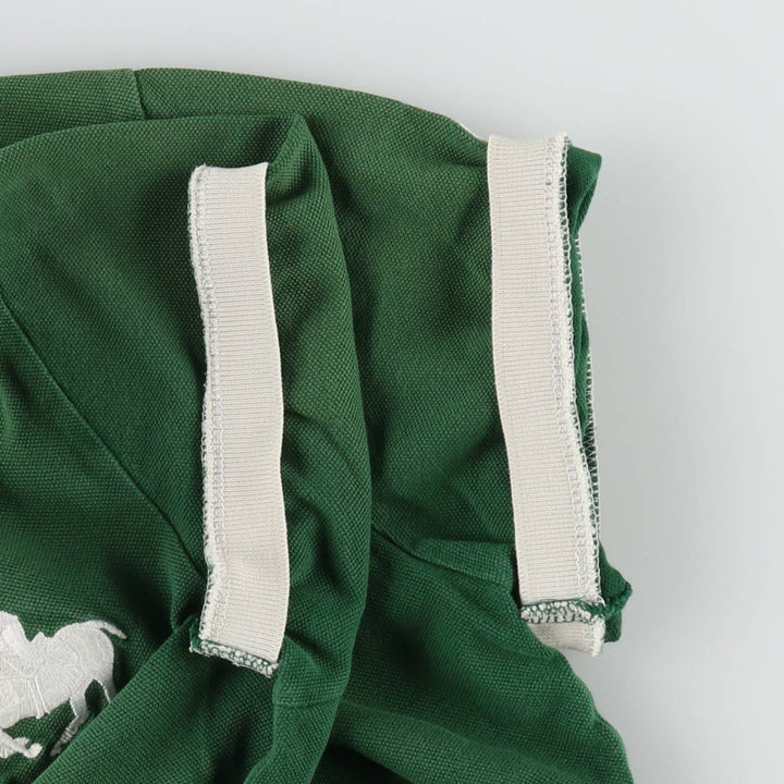 Ralph Lauren POLO RALPH LAUREN CUSTOM FIT short sleeve polo shirt men's M equivalent cotton green type Vintage Second Hand