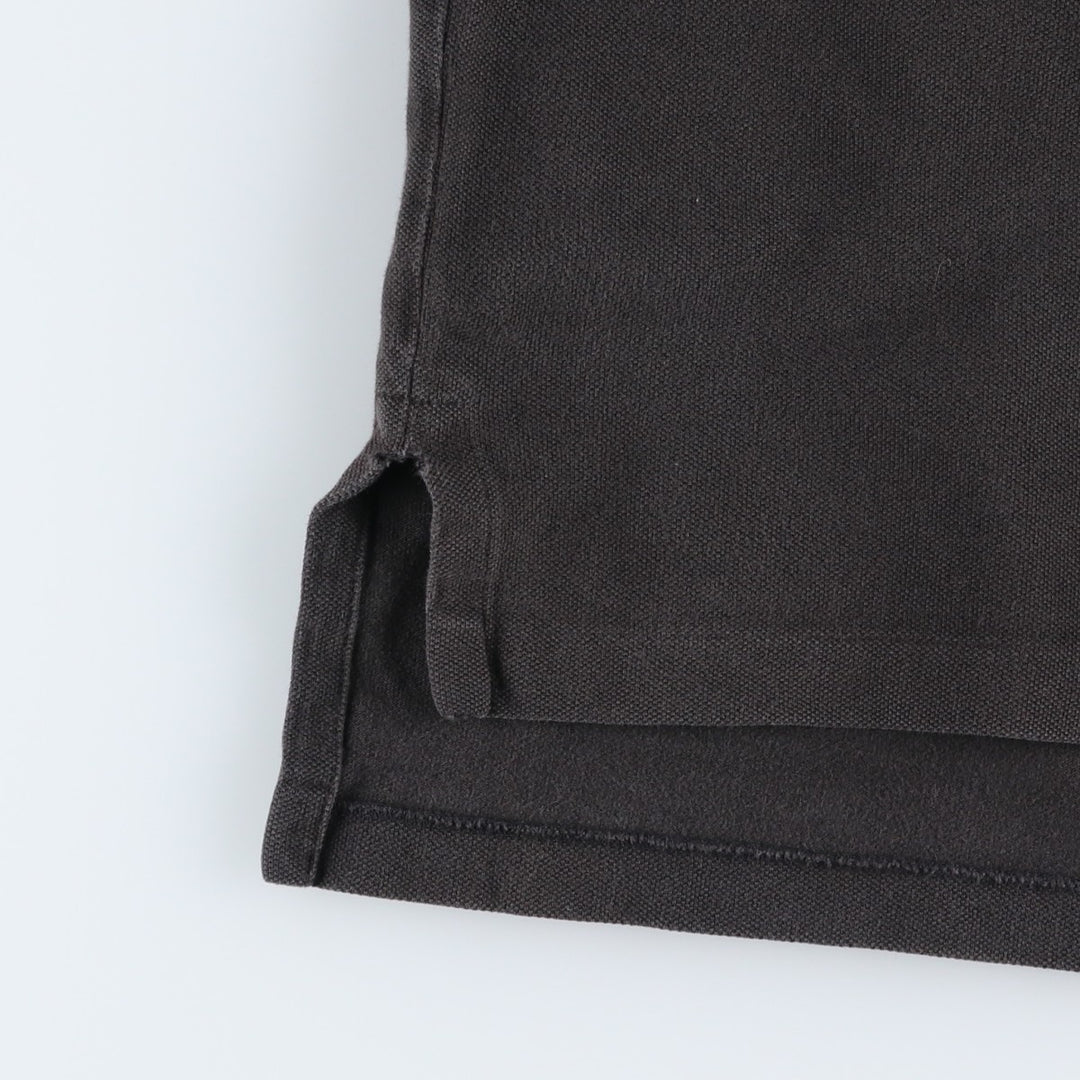 Ralph Lauren POLO by Ralph Lauren short sleeve polo shirt, men's XL size cotton black type Vintage Second Hand