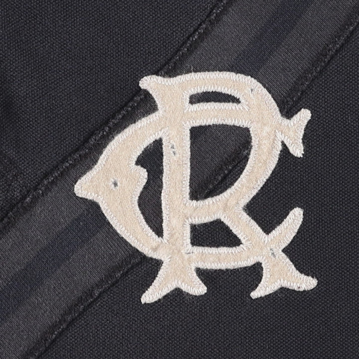 Ralph Lauren POLO RALPH LAUREN CUSTOM FIT short sleeve polo shirt men's XL equivalent cotton black type Vintage Second Hand