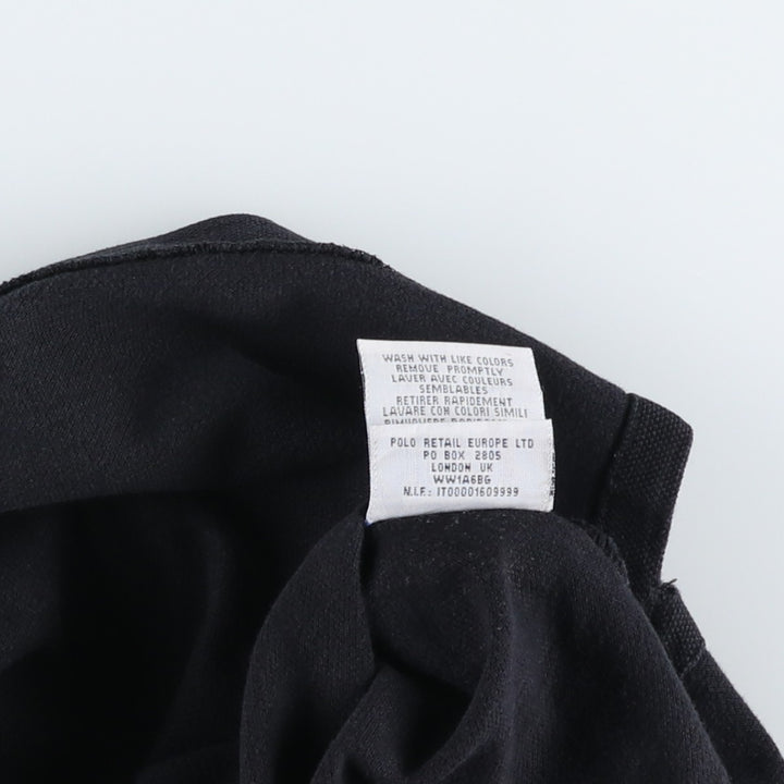 Ralph Lauren POLO by Ralph Lauren CUSTOM FIT Big Pony Short Sleeve Polo Shirt Men's XL cotton black type Vintage Second Hand