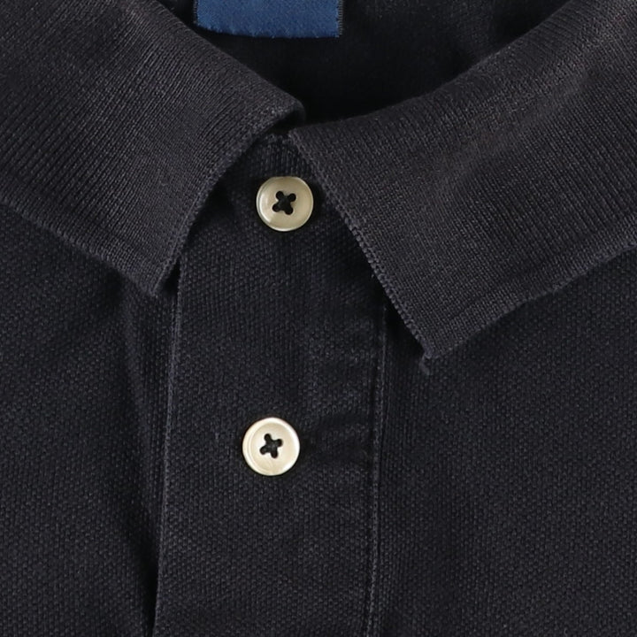 Ralph Lauren POLO by Ralph Lauren CUSTOM FIT Big Pony Short Sleeve Polo Shirt Men's XL cotton black type Vintage Second Hand