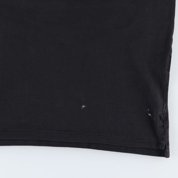 Ralph Lauren POLO by Ralph Lauren CUSTOM FIT Big Pony Short Sleeve Polo Shirt Men's XL cotton black type Vintage Second Hand
