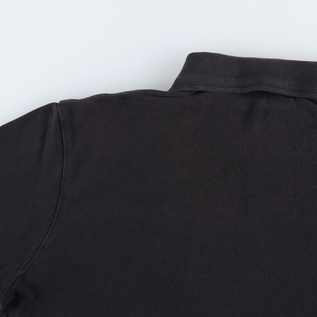 Ralph Lauren POLO by Ralph Lauren CUSTOM FIT Big Pony Short Sleeve Polo Shirt Men's XL cotton black type Vintage Second Hand