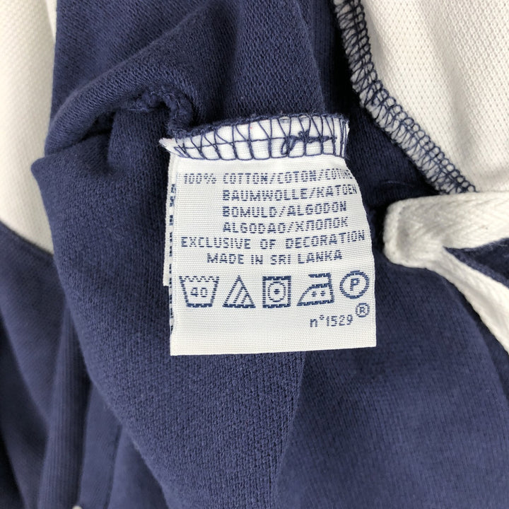 Ralph Lauren POLO by Ralph Lauren CUSTOM FIT Big Pony Short Sleeve Polo Shirt Men's L size cotton navy blue type Vintage Second Hand