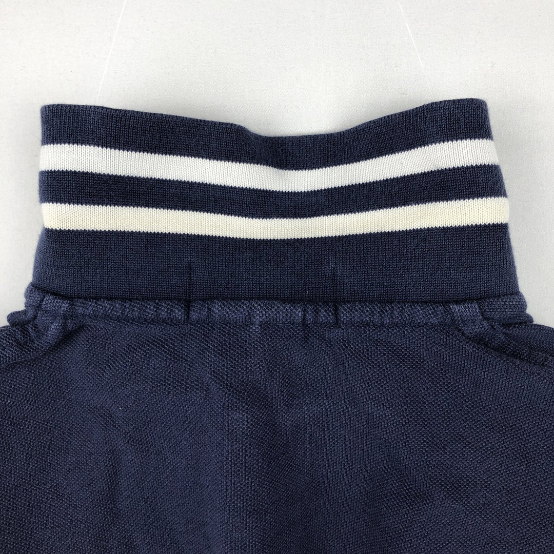 Ralph Lauren POLO by Ralph Lauren CUSTOM FIT Big Pony Short Sleeve Polo Shirt Men's L size cotton navy blue type Vintage Second Hand
