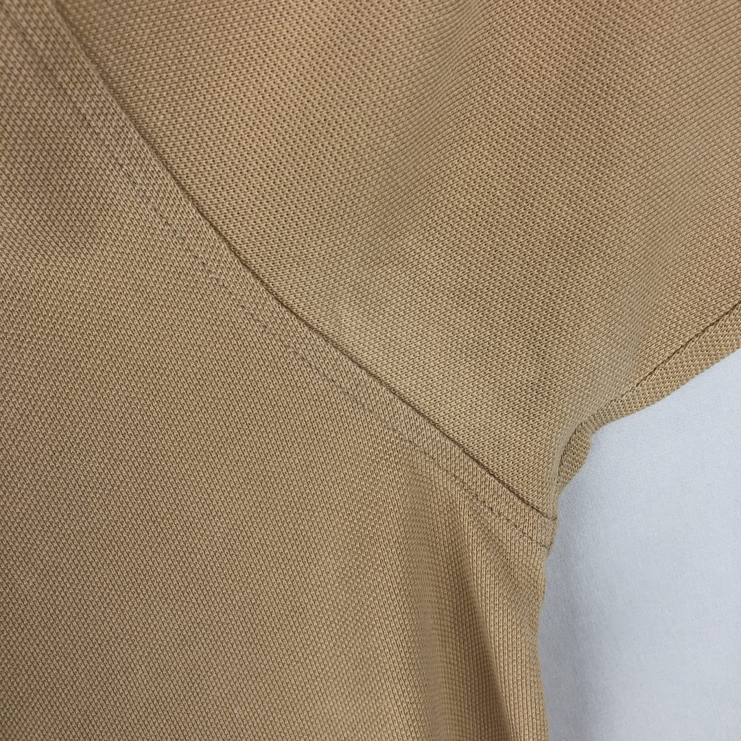 Burberry's LONDON short-sleeved polo shirt, men's size L unclear Beige type Vintage Second Hand