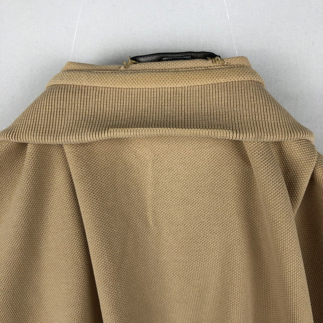 Burberry's LONDON short-sleeved polo shirt, men's size L unclear Beige type Vintage Second Hand