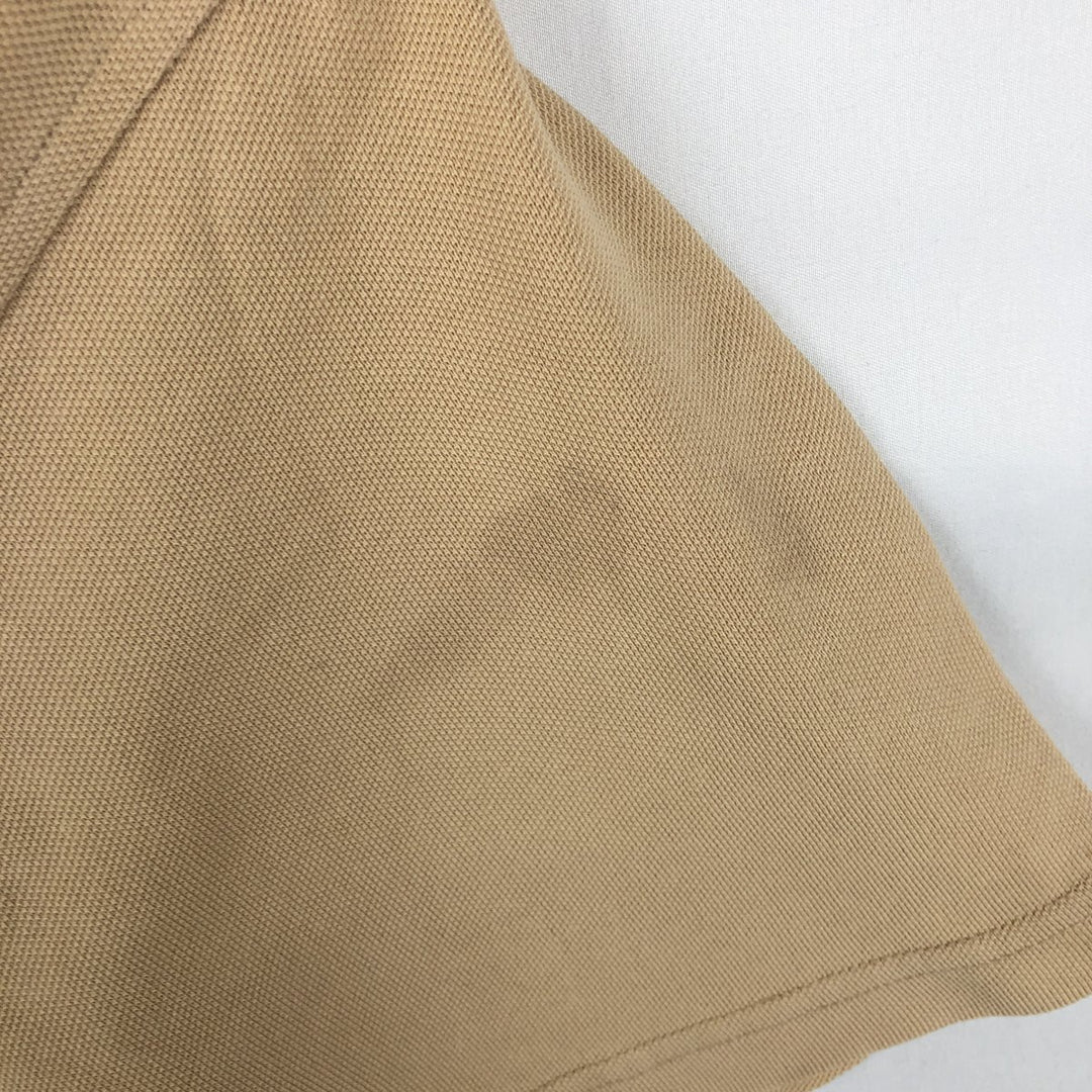 Burberry's LONDON short-sleeved polo shirt, men's size L unclear Beige type Vintage Second Hand