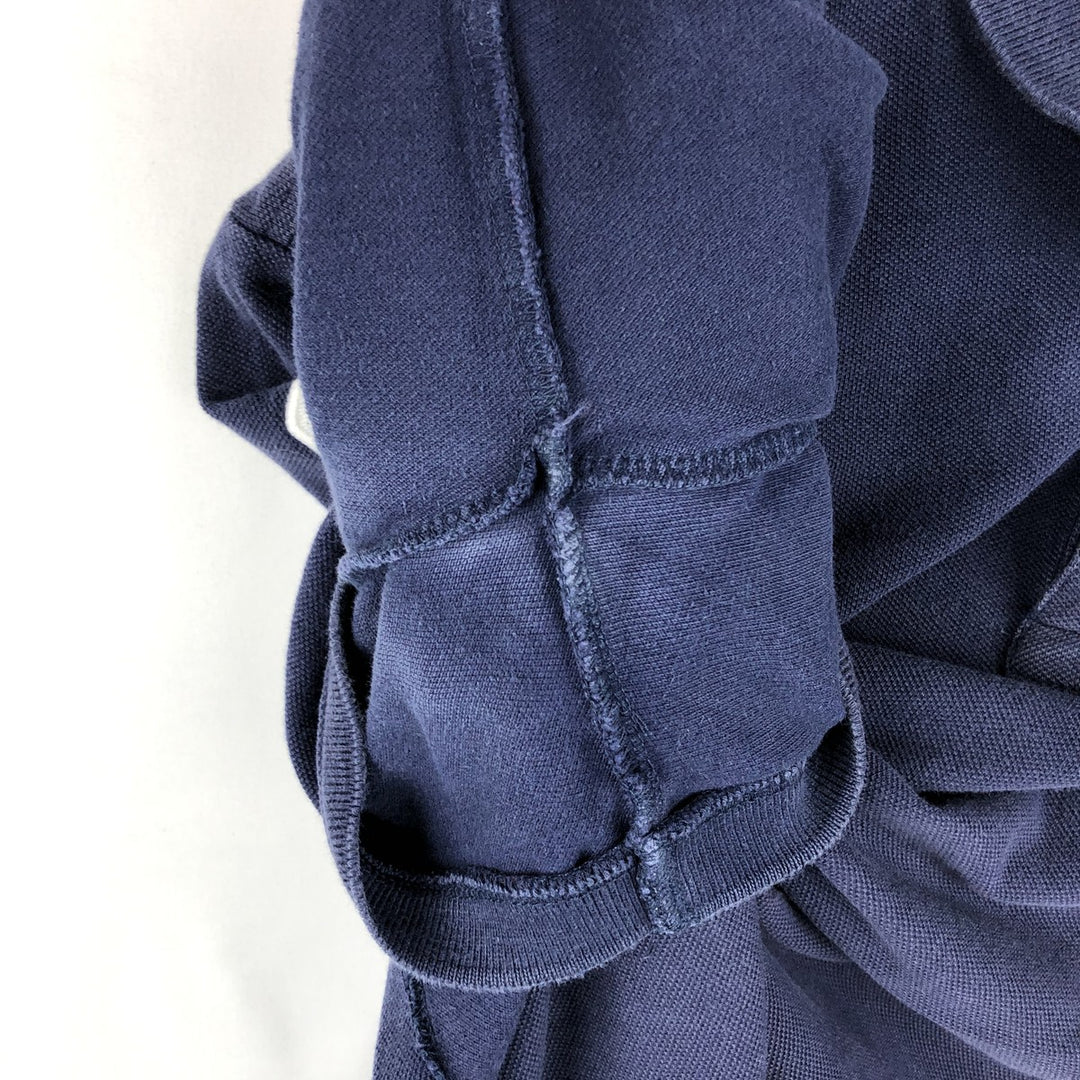 Ralph Lauren POLO by Ralph Lauren Big Pony Short Sleeve Polo Shirt Men's XL cotton navy blue type Vintage Second Hand