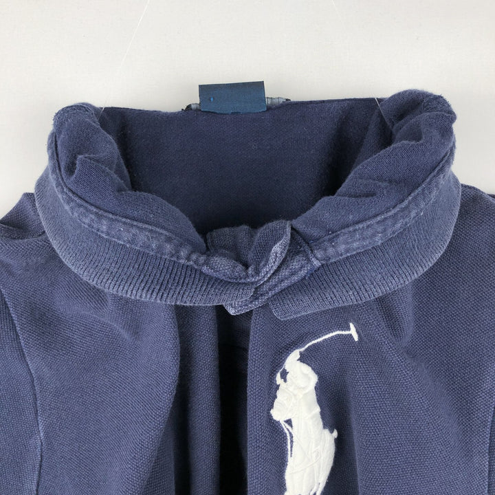Ralph Lauren POLO by Ralph Lauren Big Pony Short Sleeve Polo Shirt Men's XL cotton navy blue type Vintage Second Hand