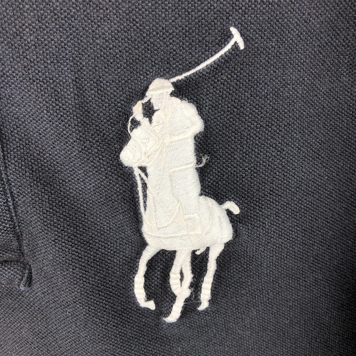 Ralph Lauren POLO by Ralph Lauren Big Pony Short Sleeve Polo Shirt Men's M cotton black type Vintage Second Hand