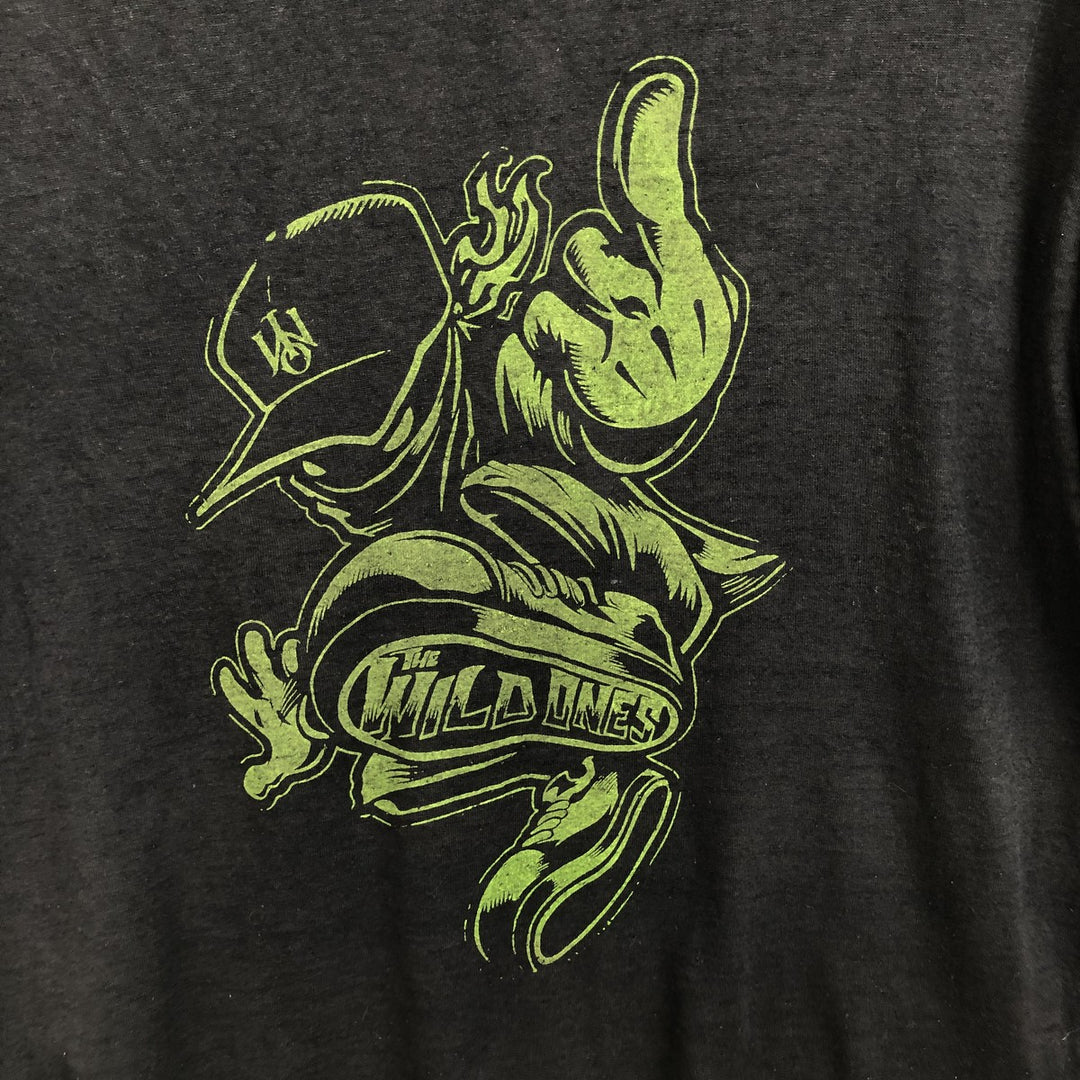 90'S ONEITA THE WILD ONES Print T-Shirt, Made in USA, Men's Size L (approx.), Vintage cotton black type Vintage Second Hand