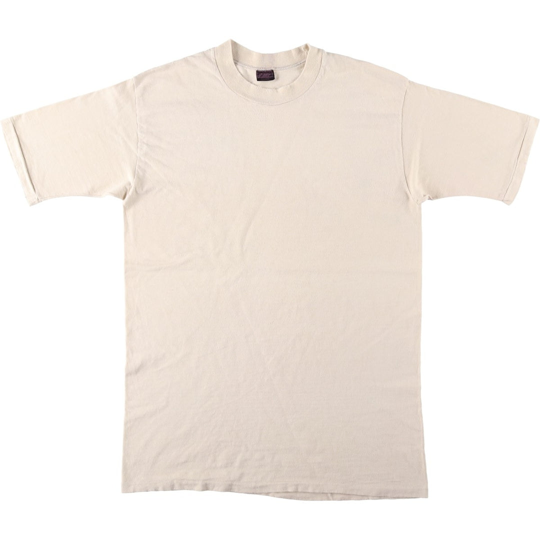 ~90'S Heavy Back Print T-Shirt, Men's XL Equivalent, Vintage cotton Beige type Vintage Second Hand