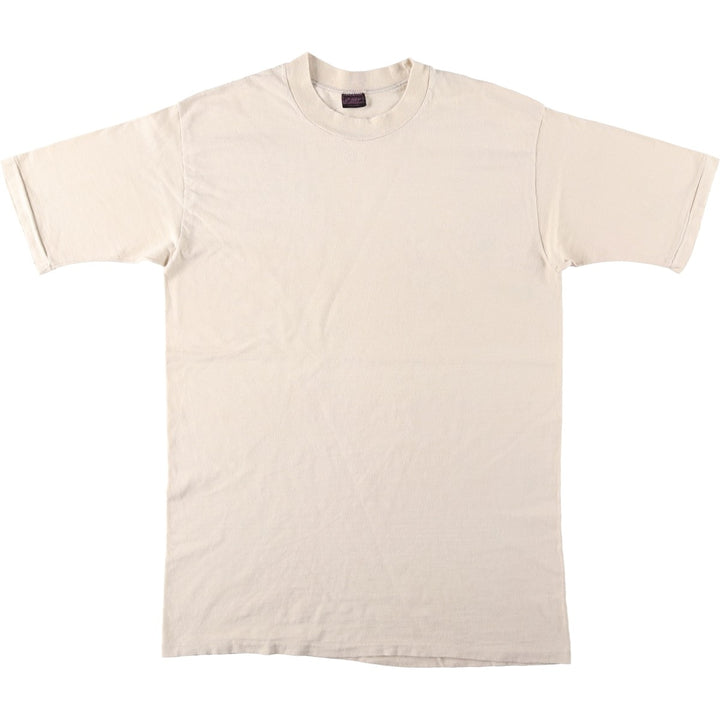 ~90'S Heavy Back Print T-Shirt, Men's XL Equivalent, Vintage cotton Beige type Vintage Second Hand