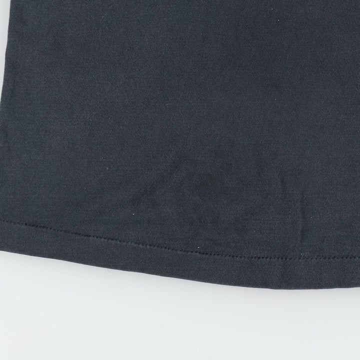 90'S Tee Jays SOF TEE Print T-Shirt, Made in USA, Men's Size L (Equivalent), Vintage cotton black type Vintage Second Hand