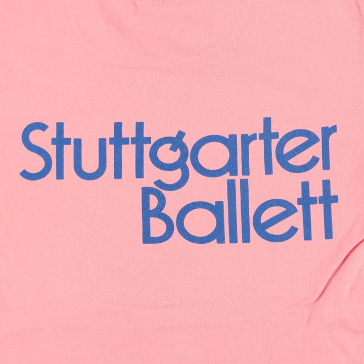 90'S ONEITA Stuttgart Ballet Print T-Shirt, Made in USA, Men's Size L (Equivalent), Vintage cotton pink type Vintage Second Hand