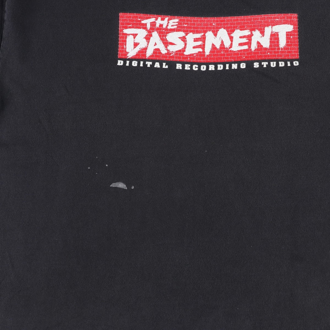 90'S Hanes Heavyweight Print T-Shirt, Men's Size XL cotton black type Vintage Second Hand